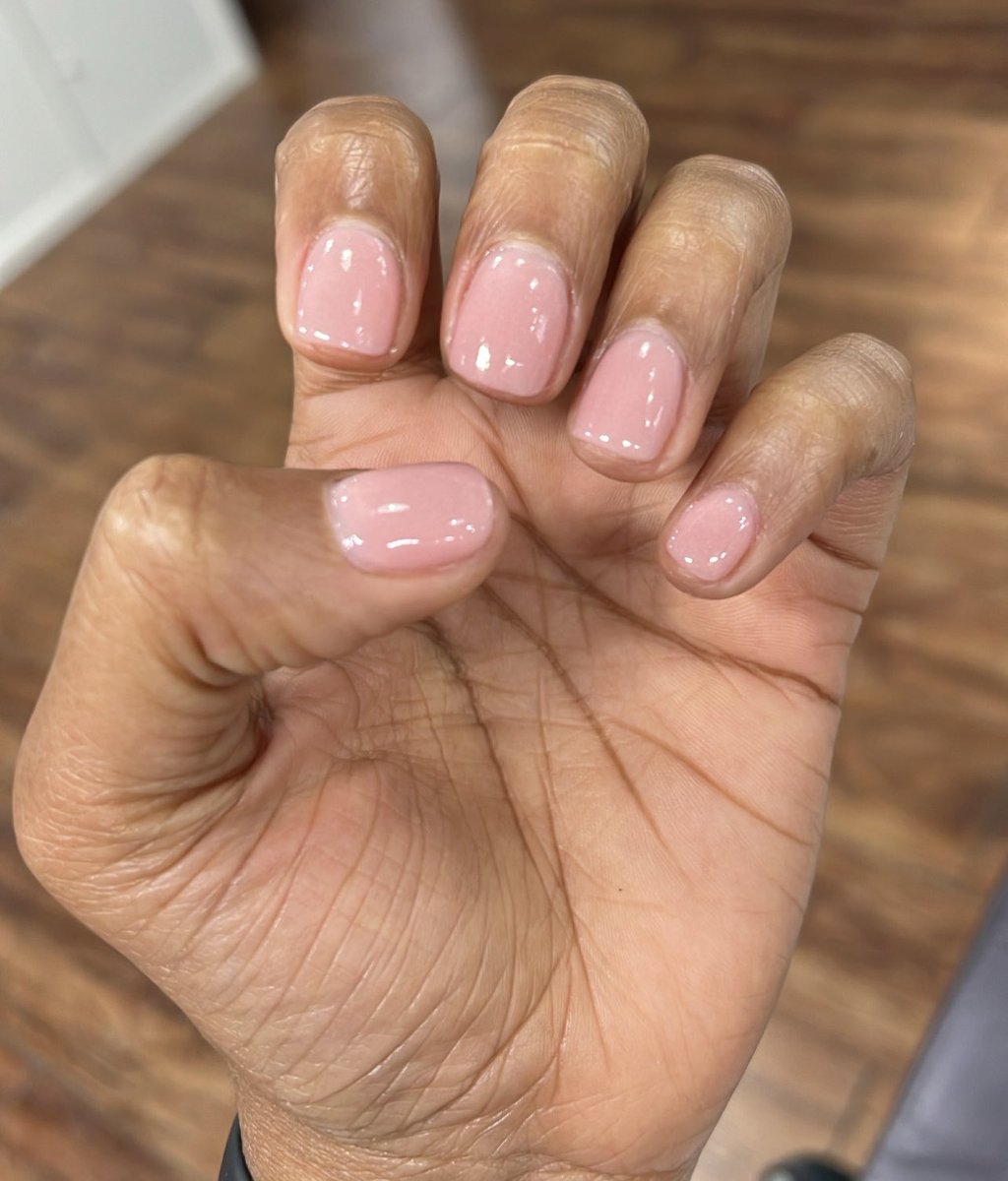 ohthatsteeee_'s tweet photo. I am sooo satisfied. 😌💅🏽 #dippowdernails #PinkyPromise 🩷 https://t.co/dHF89ybwbG