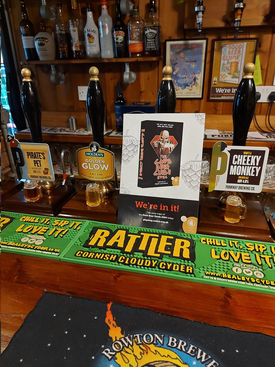 GeorgesGnosall's tweet photo. We're in The @CAMRA_Official Good Beer Guide again π #GBG2024 #GoodBeerGuide2024 #Gnosall #Staffordshire #RealAle #RealCider #Micropub https://t.co/jhLZQVUfyP