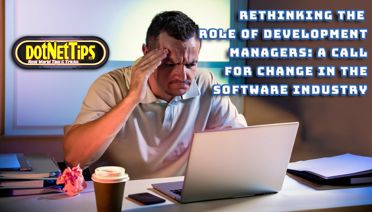 🚀 Struggling with software development challenges? Discover why effective development managers are crucial for success in the tech industry. Check out this eye-opening article: dotnettips.wordpress.com/2023/10/16/ret…
#TechManagement #SoftwareDevelopment #ChangeNeeded