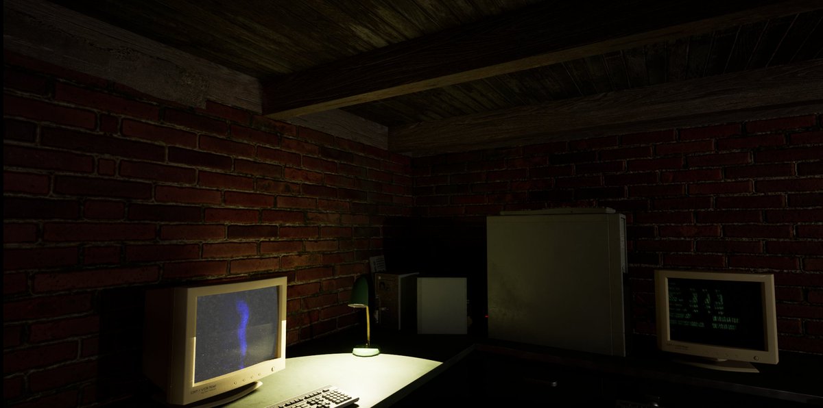 Kuraishisama's tweet image. #screenshotsaturday 

The basement is taking shape, a sinister shape 🫤

Were you able to solve the puzzles in the playable teaser of #TheTransference?
Try if you can, by downloading it here:
kuraishisama.com/the-transferen…

#solodev #indiehorror #indiedev #madewithunreal #lumen #ue5