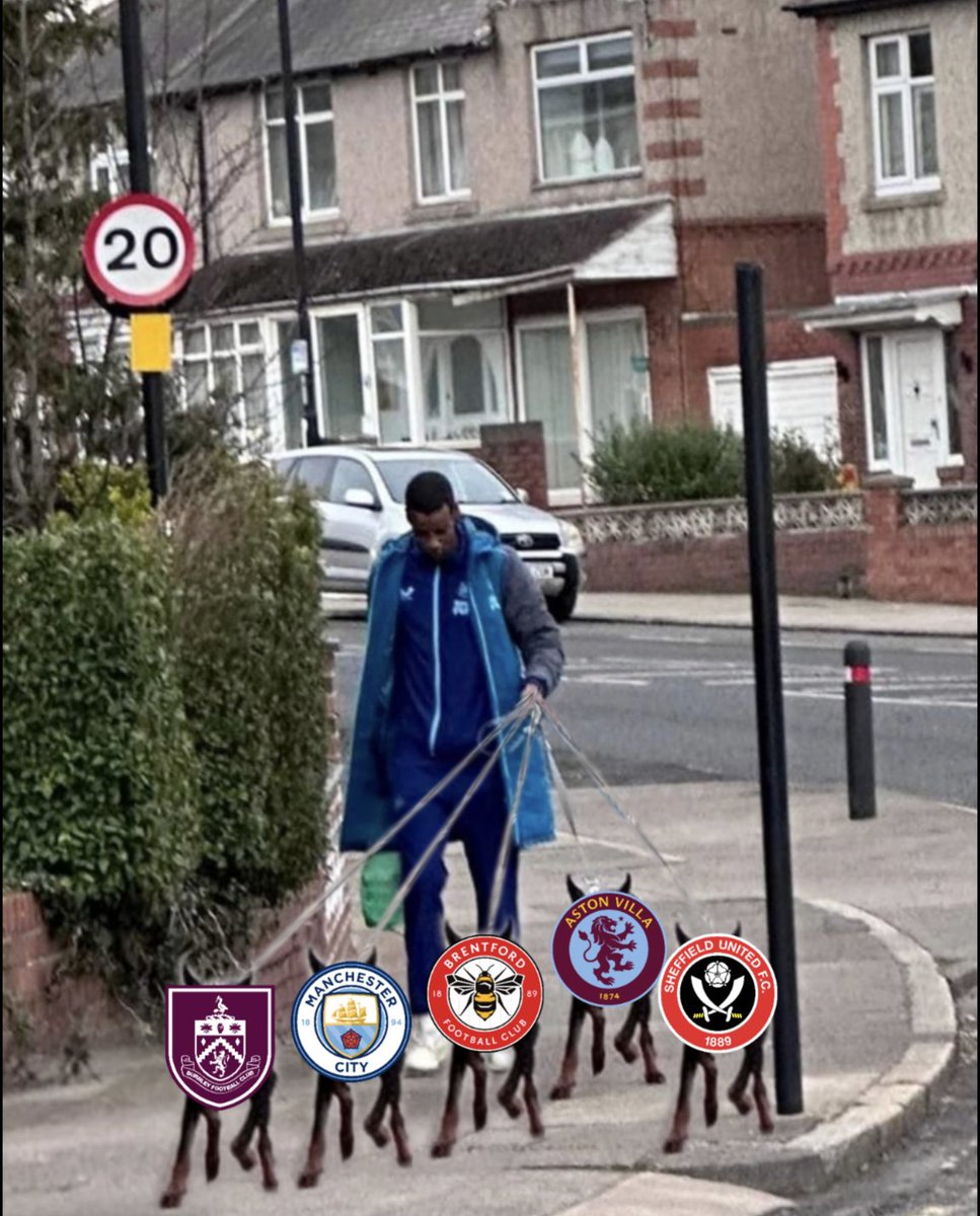 Memecastle_Utd's tweet photo. 🐕🐕🐕🐕🐕

#NUFC #NEWBUR https://t.co/SlHQpmJ7eA