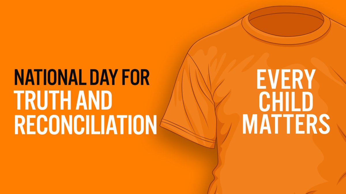 We are all responsible for reconciliation. On this National Day for Truth and Reconciliation, we acknowledge the trauma caused to Indigenous communities and commit to continuing the work needed to build a better future. #NDTR #OrangeShirtDay #EveryChildMatters