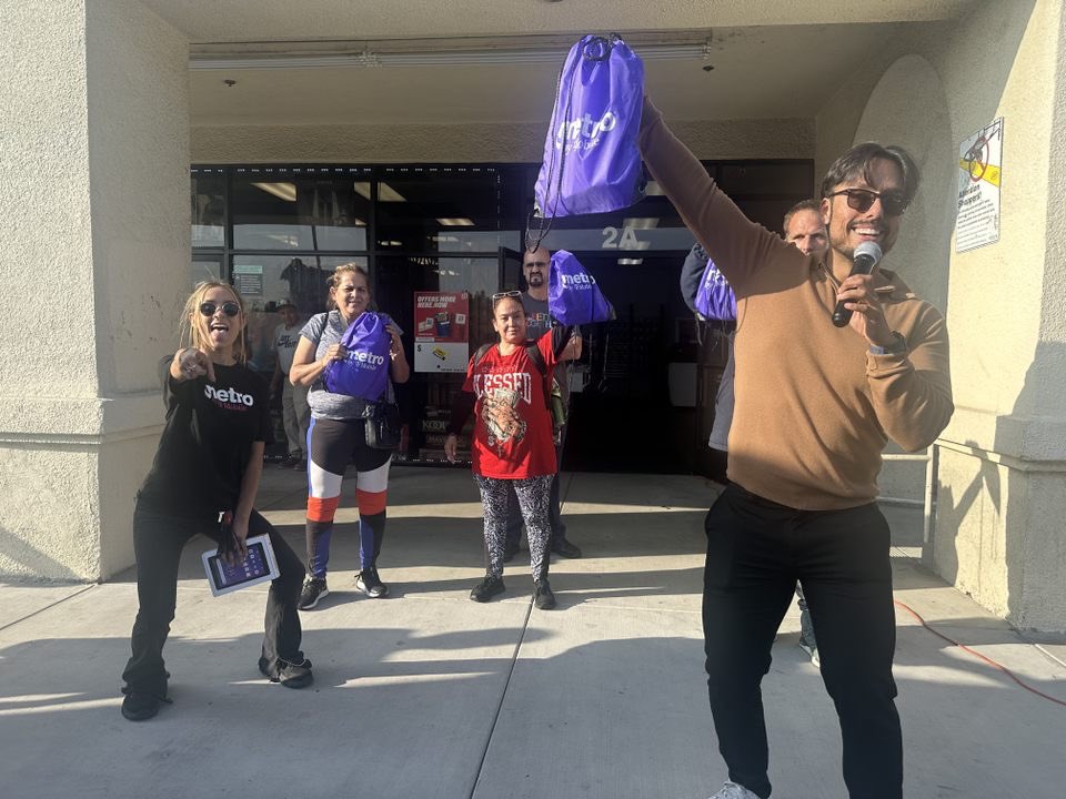 Stacie Llaurado (@staciellaurado) on Twitter photo Big day LA for <a href="/MetroByTMobile/">Metro by T-Mobile</a>! LAFC ticket giveaway from 12-2pm with <a href="/lanueva1019fm/">LA NUEVA 101.9 FM</a> at 3703 Peck Rd, El Monte, and two grand reopenings showing newly remodeled stores with #QueBuenaLA and Kona Ice 11:30am-1:30pm at 3123 W Rosecrans in Hawthorne and 4:30-6:30pm at 124 W Pacific Big day LA for <a href="/MetroByTMobile/">Metro by T-Mobile</a>! LAFC ticket giveaway from 12-2pm with <a href="/lanueva1019fm/">LA NUEVA 101.9 FM</a> at 3703 Peck Rd, El Monte, and two grand reopenings showing newly remodeled stores with #QueBuenaLA and Kona Ice 11:30am-1:30pm at 3123 W Rosecrans in Hawthorne and 4:30-6:30pm at 124 W Pacific