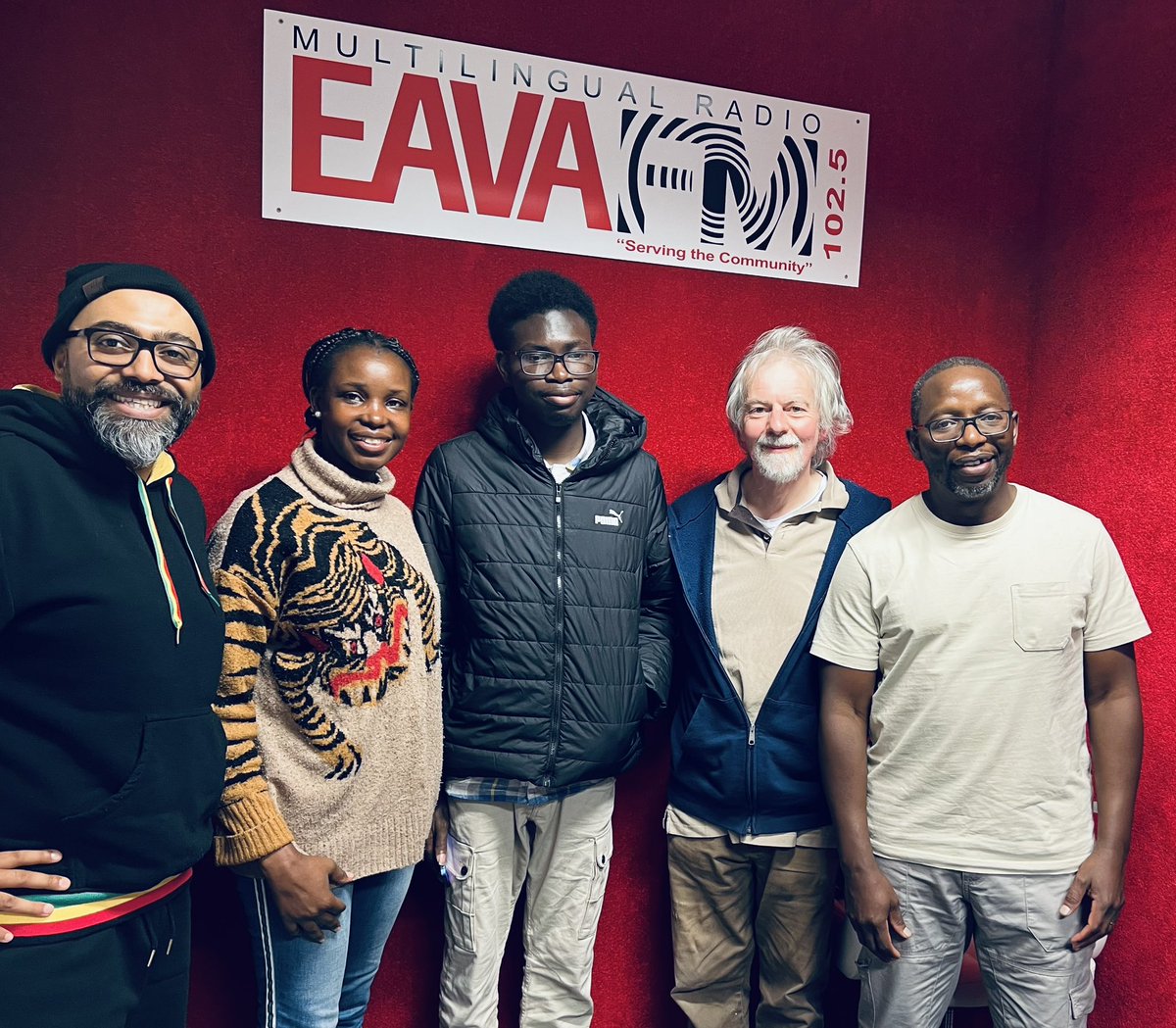 eavafm's tweet photo. Special guests in the studio this afternoon from Comfort Centre Leicester, speaking about blood donation among people of Black African origin and heritage on the last day of Sickle Cell Anaemia Awareness Month. #NHSBT https://t.co/nA9Wicf9nY