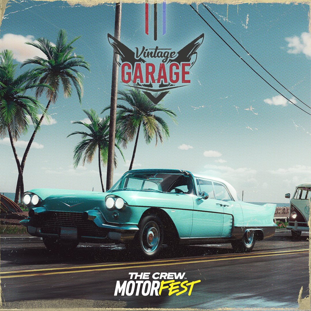 TheCrewGame's tweet image. Does time travel exist? In a way, yes, thanks to #TheCrewMotorfest's "Vintage Garage" playlist.