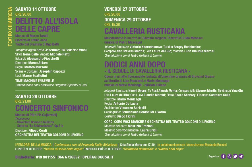 Teatro Opera Giocosa tweet media