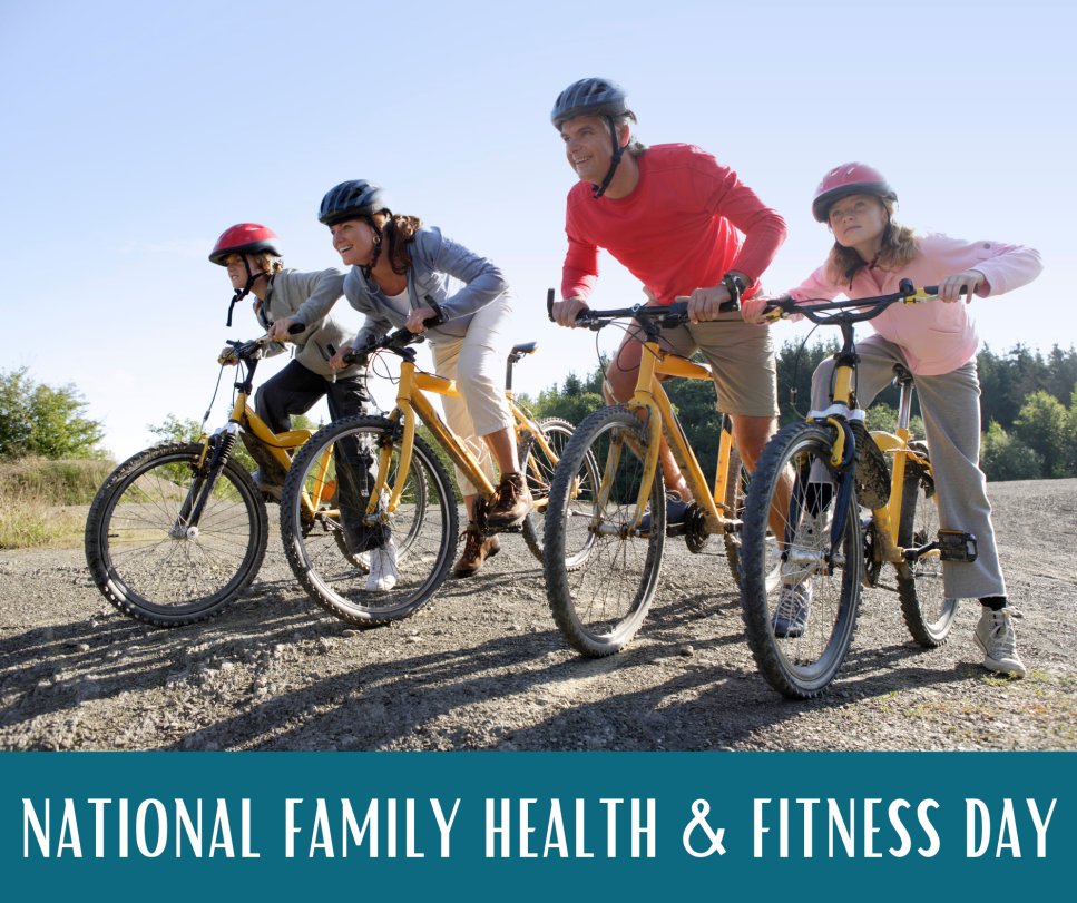 PrairiesEdgeCO's tweet photo. The last Saturday in September is #FamilyHealthAndFitnessDay!

Biking with your family is a great way to maintain a healthy lifestyle ��� https://t.co/UQ8RLM1WYd