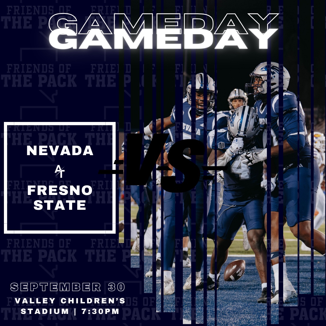FriendOfThePack's tweet photo. Ready for conference play 🏈 @NevadaFootball

🕛 7:30 PM PT
🏟️ Valley Children's Stadium
📺 FS1
🆚 Fresno State

#GoWolfPack | #FriendsofthePack https://t.co/7z0GhV5S1t