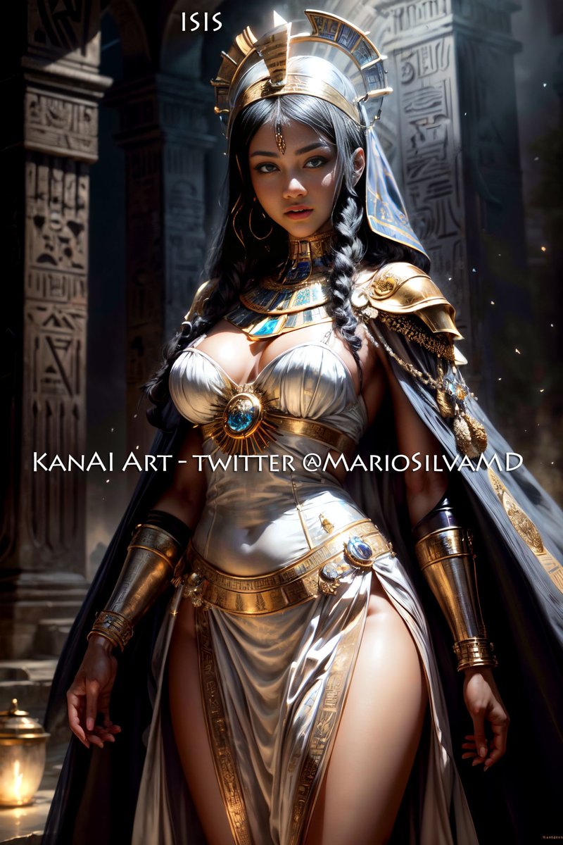 KanAIArt's tweet photo. Creando los dioses de Egipto - Creating the gods of Egypt 
#AIイラスト #AIArtworks #原神 #Fantasylifestyle #fantasy #arte #anime #animegirl #cosplay #cosplayer #cosplayergirls #AnimeArt #AnimeJapan #InteligenciaArtificial #music https://t.co/1qzSWxeaAw