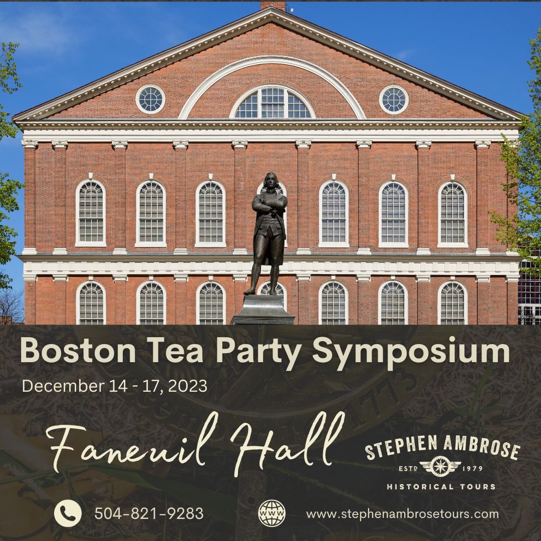 Calling all lovers of liberty! The Boston Tea Party Symposium is a gathering of curious minds, passionate patriots, and history enthusiasts. Don't miss this opportunity to celebrate the spirit of the American Revolution. 📜☕ #SAHT #1HistoryTourCompany ow.ly/wZqz50PPViS