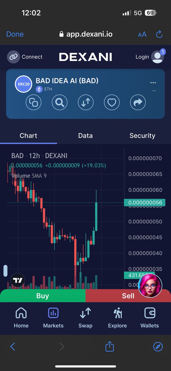 The $Bad token has become the most traded token on <a href="/Dexaniio/">Dexani.io</a> 

Experience secure, fast, and low-cost trading on multiple chains through our DEX providing access to more than 100 decentralized exchanges and 10,000+ assets on 6 networks, as well as deep token analytics and a fully