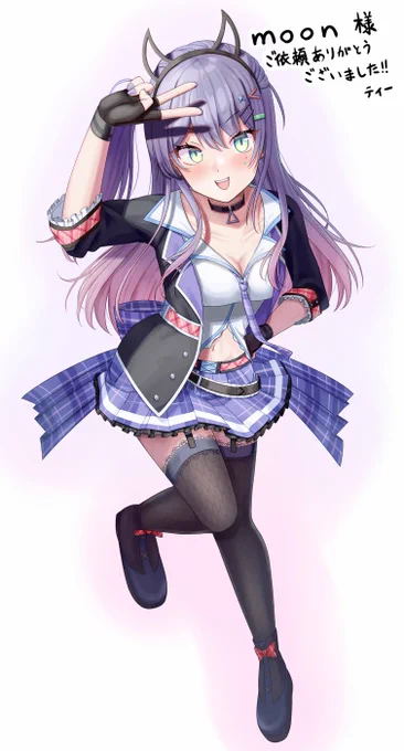 skebにてVtuberの沙汰ナキア様()を描かせていただきました。 悪魔ギャルに合うように描けていればと思います! ご依頼いただきありがとうございました!(修正箇所がありましたので再納品いたしました) #イン沙汰グラム