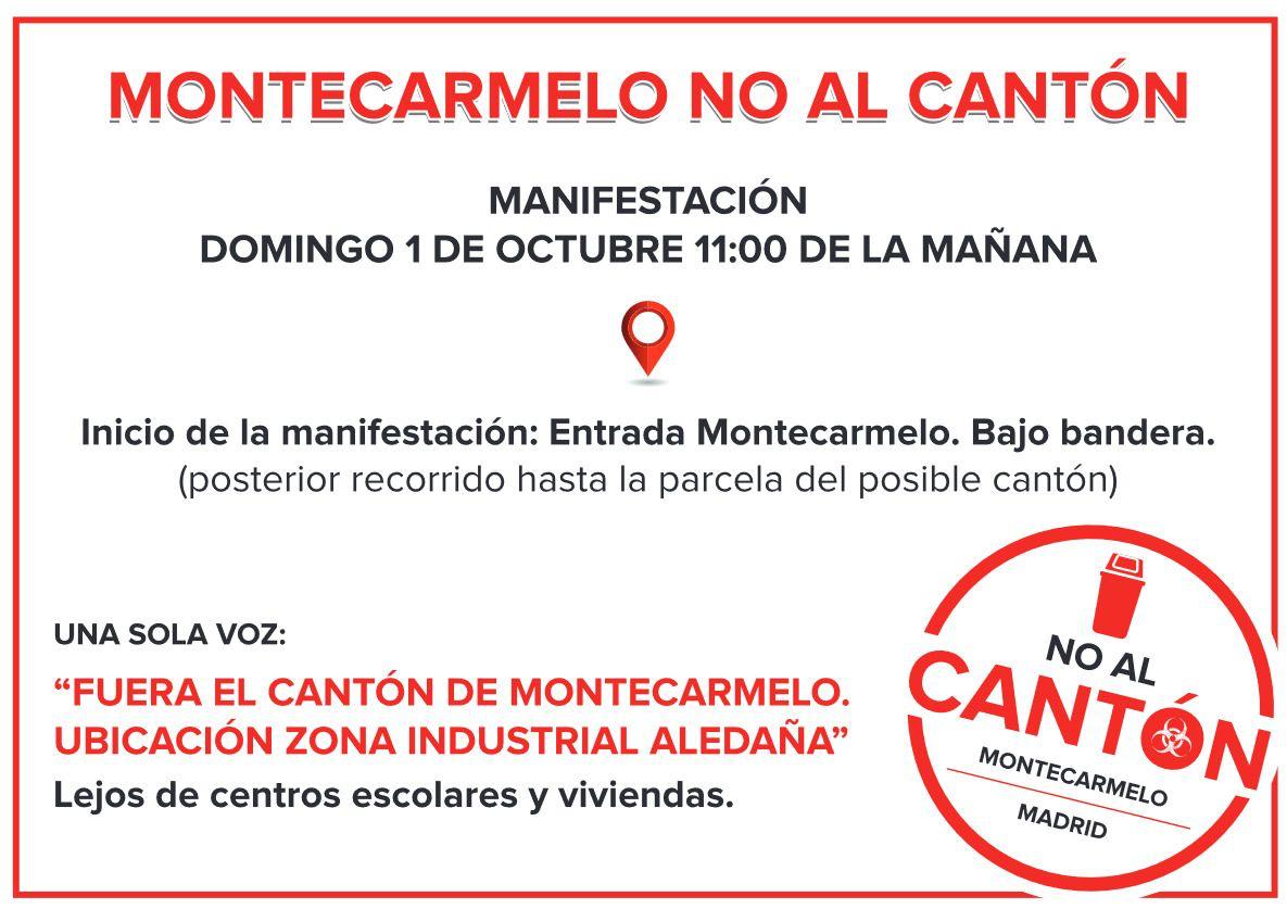 avbmontecarmelo's tweet photo. Este domingo, #Montecarmelo será la voz de miles de vecinos y vecinas, de centros escolares, de todo un Madrid amenazado por los planes del Ayuntamiento de @MADRID de planear las peores ubicaciones posibles de los cantones de limpieza y de las bases del SELUR.

#NoAlCantón https://t.co/erKbPLXbpv