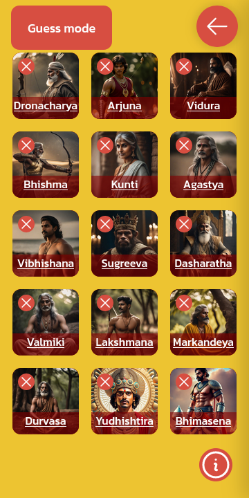IndicGames's tweet image. Update 2: Added AI generated art for all characters in the game using @ideogram_ai , #StableDiffusion and @vispunkai Hope everybody likes it. Check it out here: indic-games.in/guess-who

#buildingInPublic #solo_dev #games #AIArtwork #webdeveloper  #hinduism