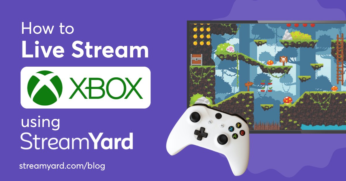 Want to know how to live stream <a href="/xbox/">Xbox</a> using <a href="/StreamYardApp/">StreamYard #TheYard</a>? Check out this guide about #livestreaming your games directly from your console from <a href="/ckroks/">Christian Karasiewicz #DigitalMarketing</a>.

 bit.ly/3FqZ9Bqhttps:/…