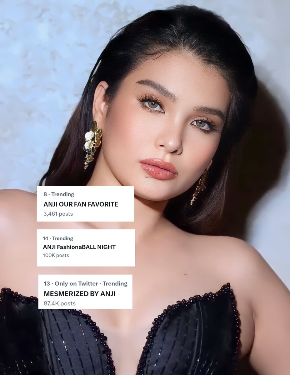 Badass072's tweet photo. Sarap sa eyes. God's plot twist always wins. All to you ☝️

ANJI FashionaBALL NIGHT
MESMERIZED BY ANJI 
ANJI OUR FAN FAVORITE 
#AnjiSalvacion https://t.co/bxPjeBsqdc