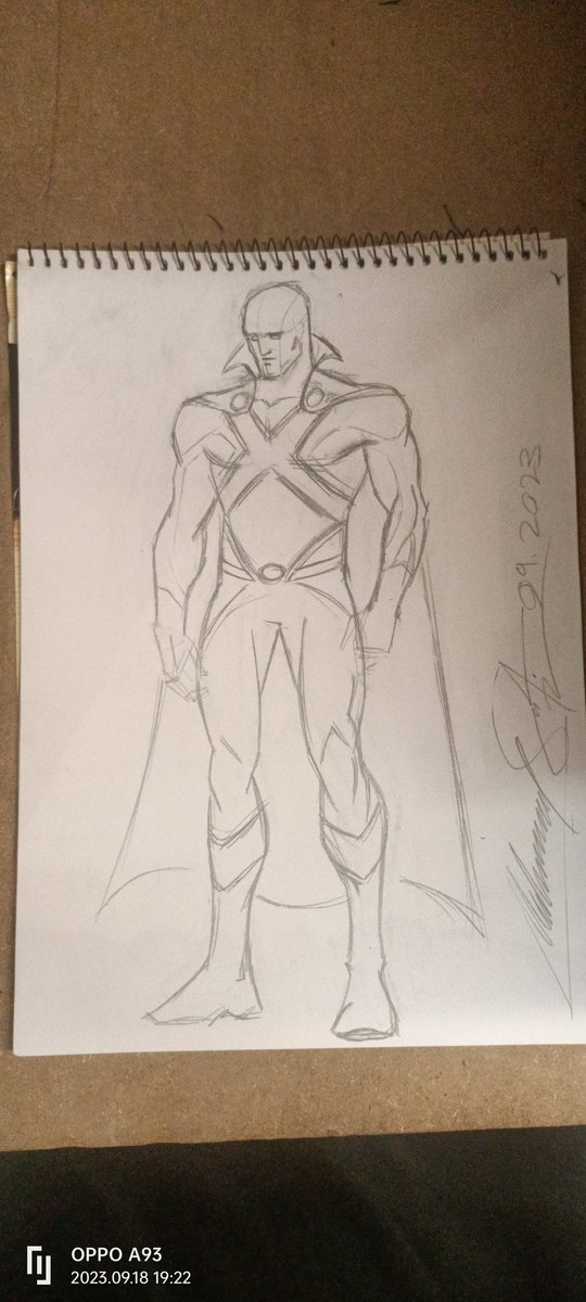 I've been working on some concept art for#manoftomorrow my future project hopefully I'll get to do it soon