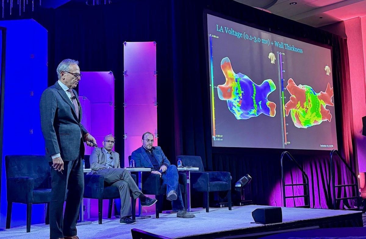 How can pre case CT #imaging help us with AF #ablation from wall thickness to distance to esophagus with #ADAS3D and #EnSiteX - insights from @nyulangone by Dr. @LarryChinitz. #AbbottProud