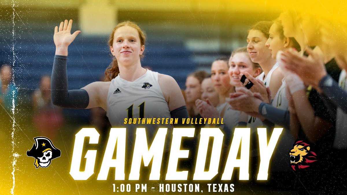 #GAMEDAY | @supiratesvb 🆚 @ustwvball ⏰ 1:00 PM 📍 Houston, Texas 📺 m.youtube.com/watch?v=FSwU55…