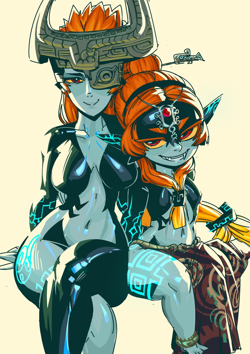 Midna Twilight Princess outfit swap!

HUGE (10 pose) image set for the 6$ tier in the [link in bio], go check it out!!!!