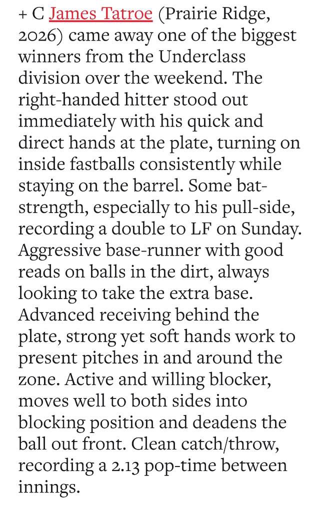 JamesTatroe's tweet photo. @RaysIllinois @PBRIllinois @ridge_baseball https://t.co/hJxoF1aV3J