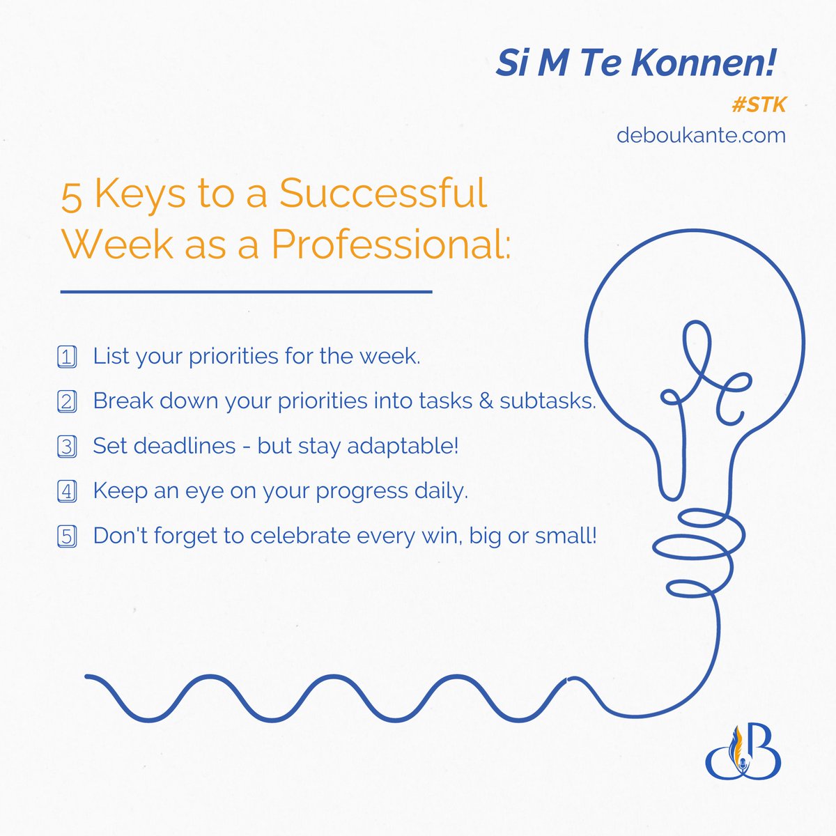 If only I knew how to plan a successful week! 
Check out these 5 keys to a professionally successful week!
🔑📈✨

#ProfessionalGrowth #SuccessTips #WeeklyPlanning #AchieveMore #StayMotivated #STK