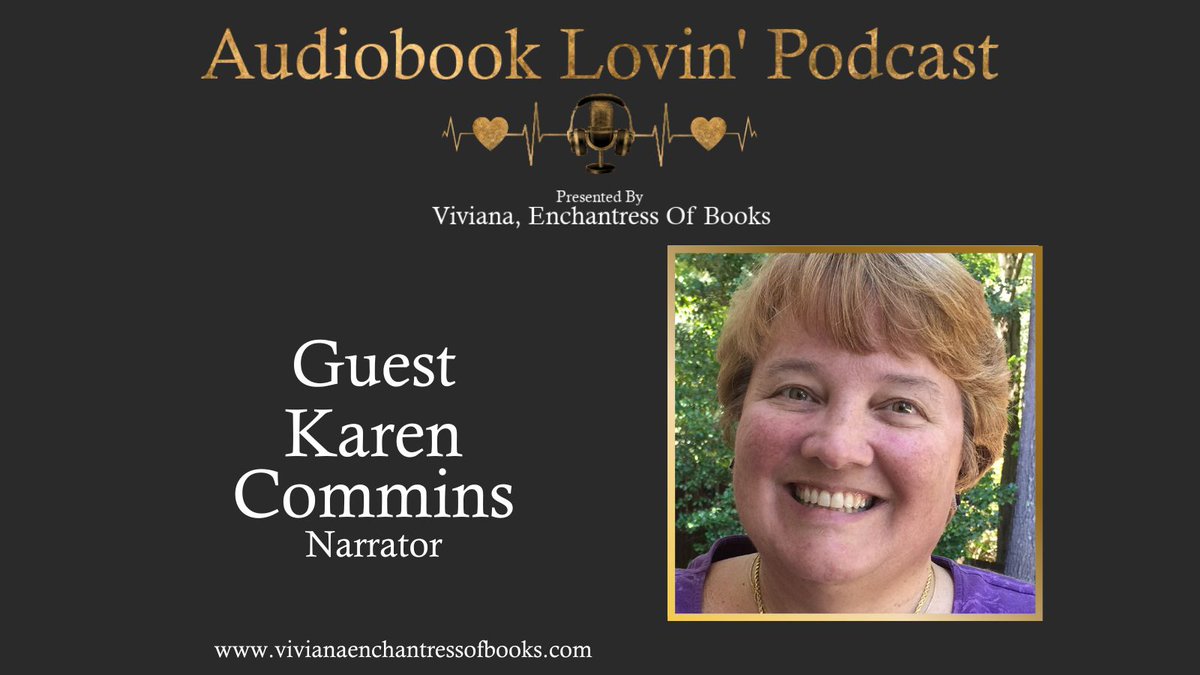 I had such a delightful time chatting with effervescent <a href="/VivianaIzzo/">Viviana Izzo</a> on her <a href="/Audiobook_Lovin/">AudiobookLovin</a> #podcast! We talked about my work as an #audiobook #narrator and owner of <a href="/NarratorRoadmap/">Narrators Roadmap</a>. Hear it on the site bit.ly/AudiobookLovin… or on your podcast purveyor linktr.ee/audiobooklovin…