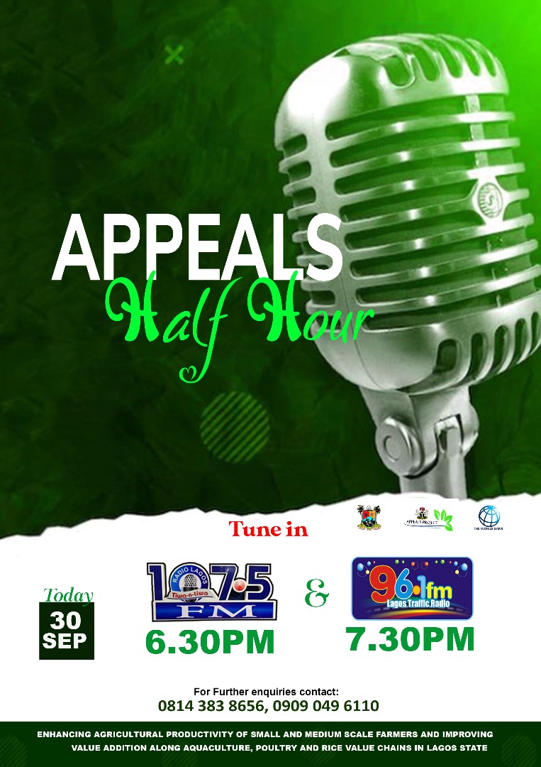 Great listeners don't forget to listen  to another  exciting episode of the Award winning radio programme "APPEALS HALF HOUR" today on Radio Lagos 107.5FM by 6:30pm and Traffic Radio 96.1fm by 7:30pm. Kindly tune-in to enjoy the show.
radio.garden/listen/radio-l…