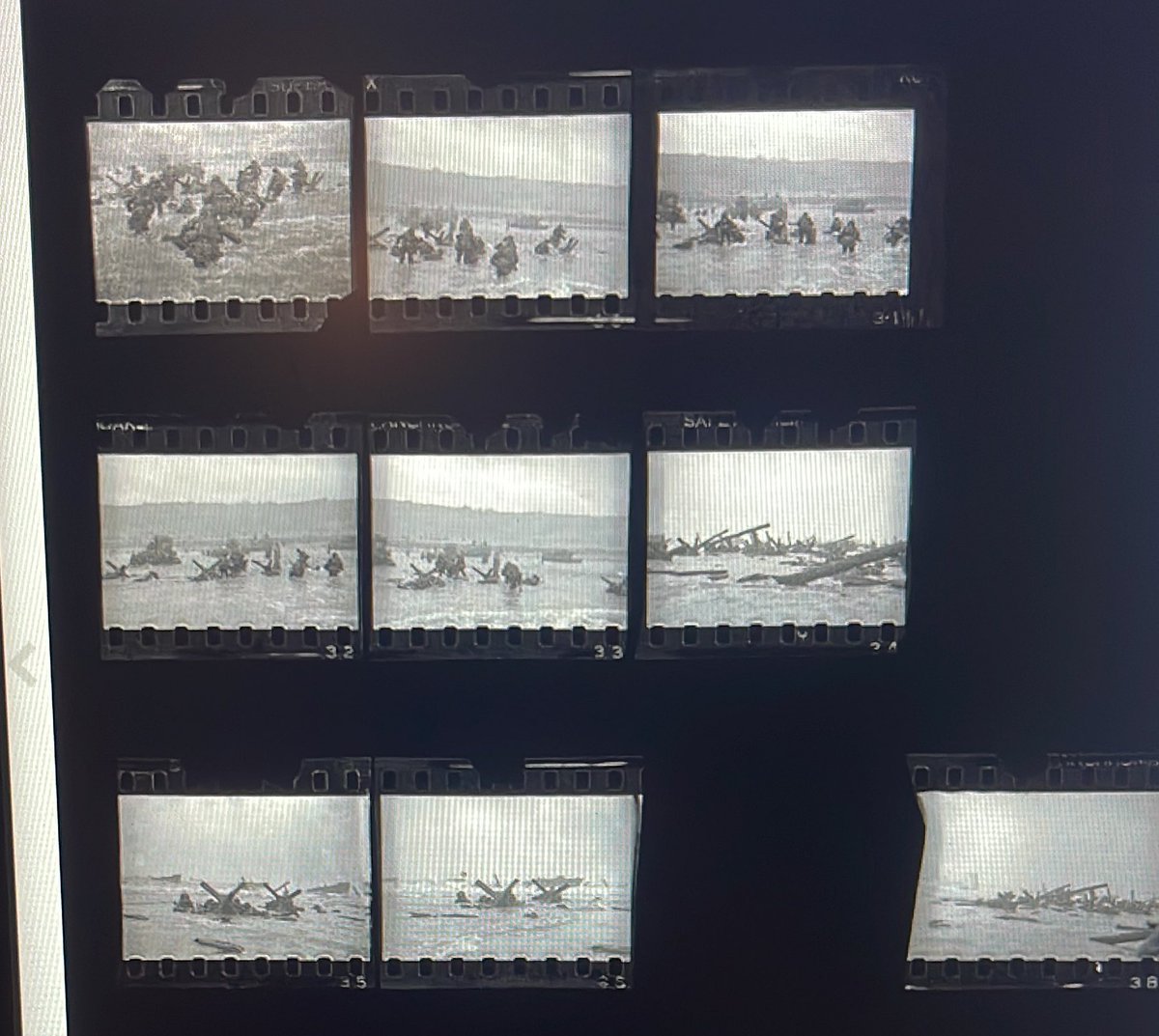 D Day landing -I came across a file named as “100 Photographs-The most influential images of all time” .A sudden change in my thoughts -as Saving private Ryan has always been one of my favourite movies -This picture reminded me of  the horrible scenes in beginning of the movie.