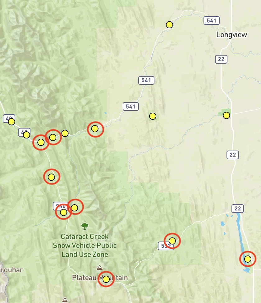 VE6LK's tweet photo. #POTAThon1002 is in the final planning stages with @ve6td 
Like last year, we are off into the beautiful backcountry of Kananaskis Country, picking up where we left off visiting new ATNOs
Join us on 2023 10 02 UTC as we attempt to hit 10 @POTAspots https://t.co/dRh3g0mMkC https://t.co/VeMusLn0DO