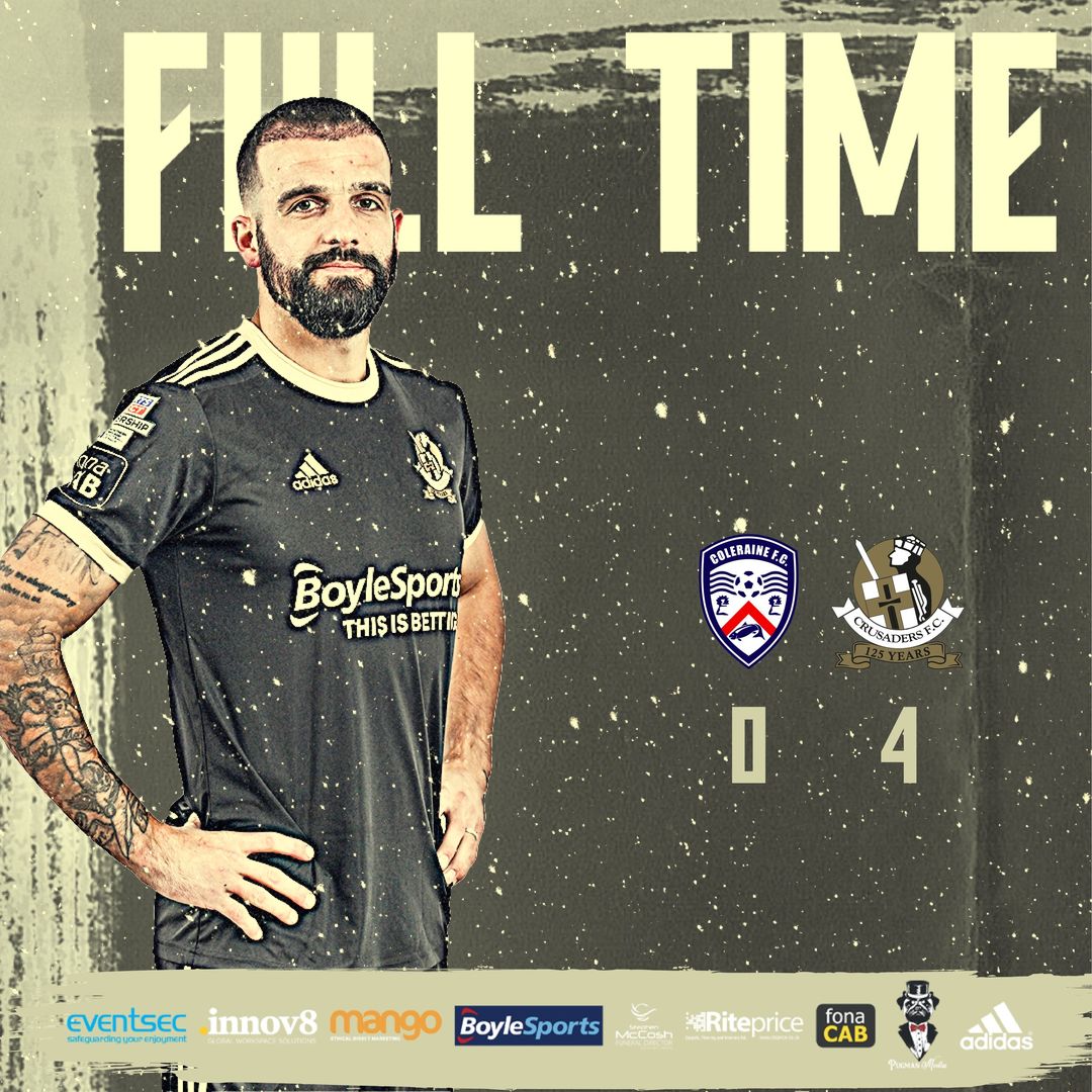 4 Goals ✅
Clean Sheet ✅

Good day in the office 💪

#TheCrues #Crusaders