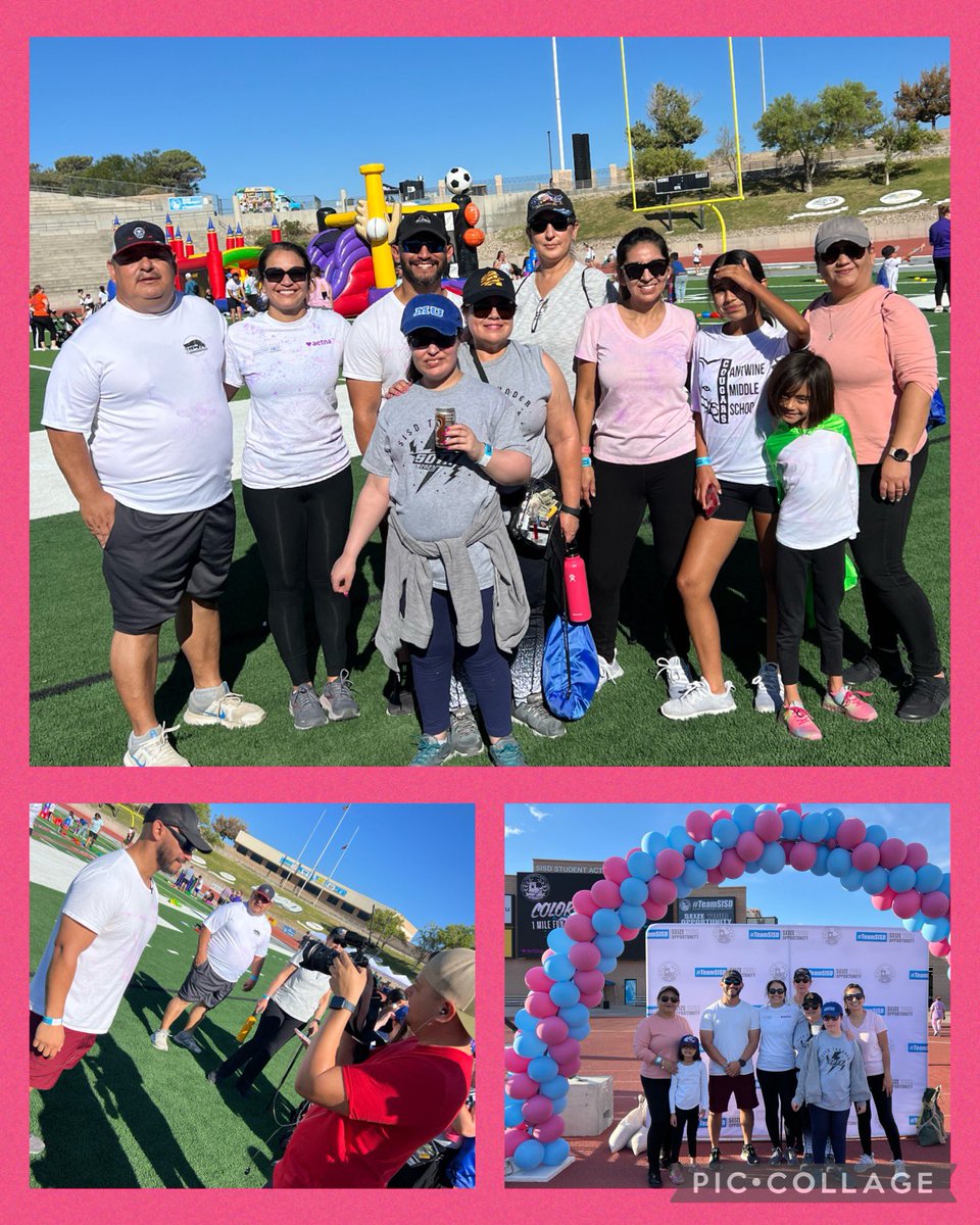 Patricia Pedroza (@hantwine_ms) on Twitter photo We had so much fun this morning at the #TeamSISD HBSM x AETNA 5k Color Run!! Great organization <a href="/Alexsia_Rayleen/">Alexsia Rayleen</a>!! We can’t wait for next year!! <a href="/AMena_AMS/">Adrian Mena</a> <a href="/CPinon_AMS/">Claudia Pinon</a> Our SPED team came out in full force! <a href="/anunez_AMS/">Araceli Nunez</a> <a href="/RBarraza_AMS/">Raymond Barraza</a> <a href="/LDominguez_AMS/">LDominguez</a> <a href="/ESepulveda_AMS/">Elvia Sepulveda</a> #MissionPossible We had so much fun this morning at the #TeamSISD HBSM x AETNA 5k Color Run!! Great organization <a href="/Alexsia_Rayleen/">Alexsia Rayleen</a>!! We can’t wait for next year!! <a href="/AMena_AMS/">Adrian Mena</a> <a href="/CPinon_AMS/">Claudia Pinon</a> Our SPED team came out in full force! <a href="/anunez_AMS/">Araceli Nunez</a> <a href="/RBarraza_AMS/">Raymond Barraza</a> <a href="/LDominguez_AMS/">LDominguez</a> <a href="/ESepulveda_AMS/">Elvia Sepulveda</a> #MissionPossible