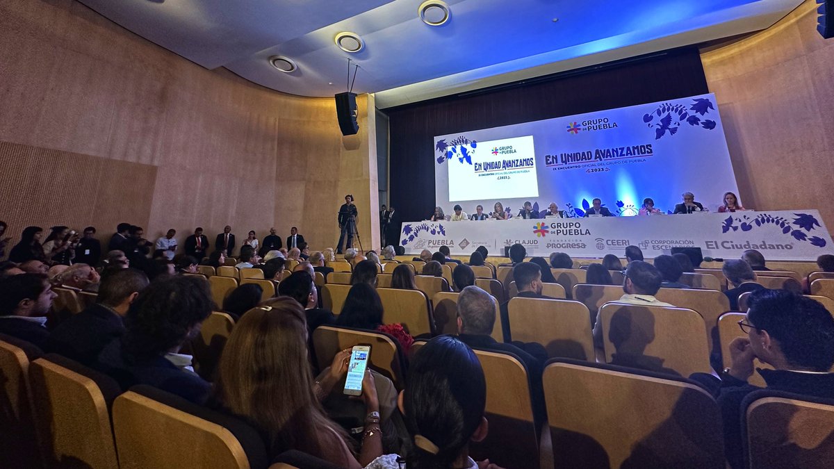 Participamos como invitados en IX encuentro del Grupo de Puebla <a href="/ProgresaLatam/">Grupo de Puebla</a>, espacio de diálogo y coordinación progresista de América Latina y el Caribe.

#EnUnidadAvanzamos en defensa de los procesos políticos emancipatorios de la región.

youtu.be/GFyGbdpAdJE