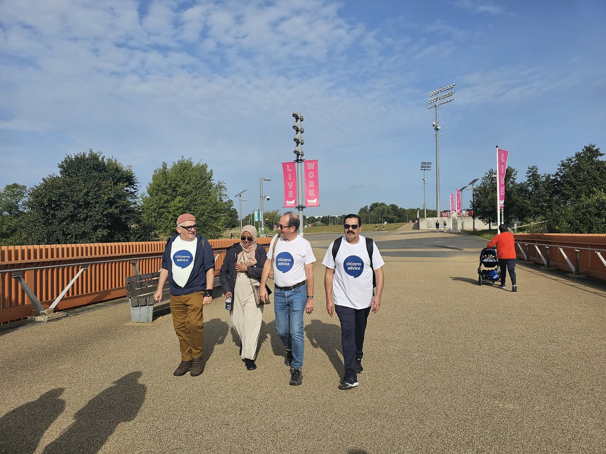 EastEnd_CAB's tweet photo. Our staff, volunteers and trustees walked 10km today for the Hackney Legal Walk to raise money for those struggling with the #CostOfLivingCrisis 
We have raised 75% of our target, please help us raise the remaining £300! This is a 100% donation policy!🩵👇
https://t.co/Z3n9DJ8u89 https://t.co/HFhM0m5yHa