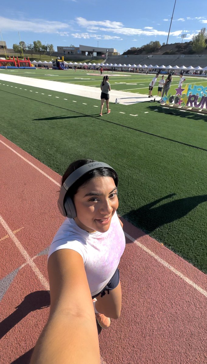 Beautiful morning for a 5K run with #TeamSISD 🌞