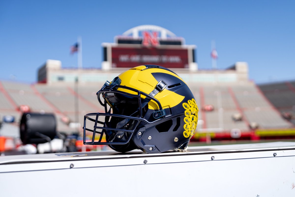 The best looking helmet in any environment #GoBlue The best looking helmet in any environment #GoBlue