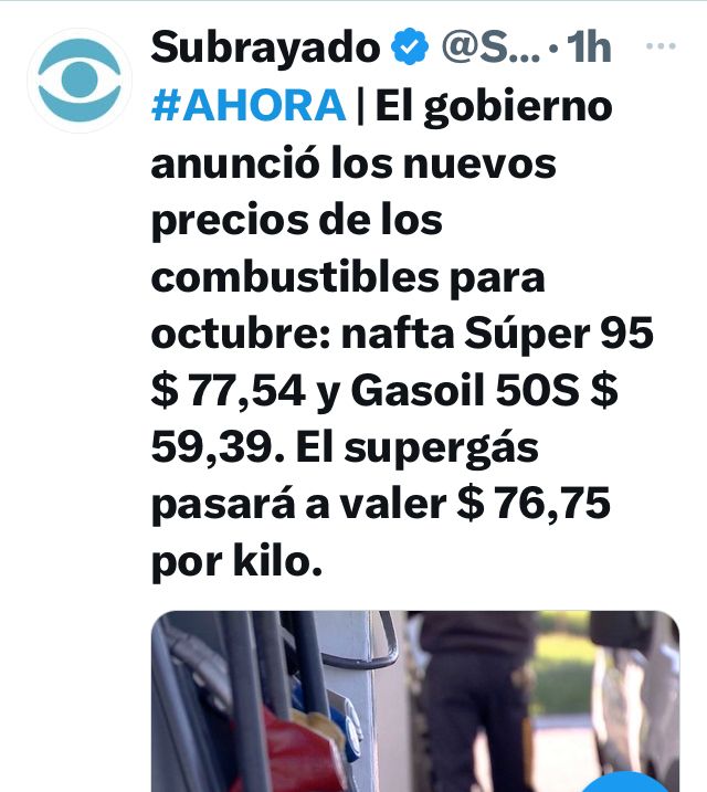 botijademi's tweet photo. BASTA DE GARCHARNOS. #Aumentos #Nafta #Comsutibles #SubeTodo #PromesaElectoral #Verguenza https://t.co/0be54upZDF