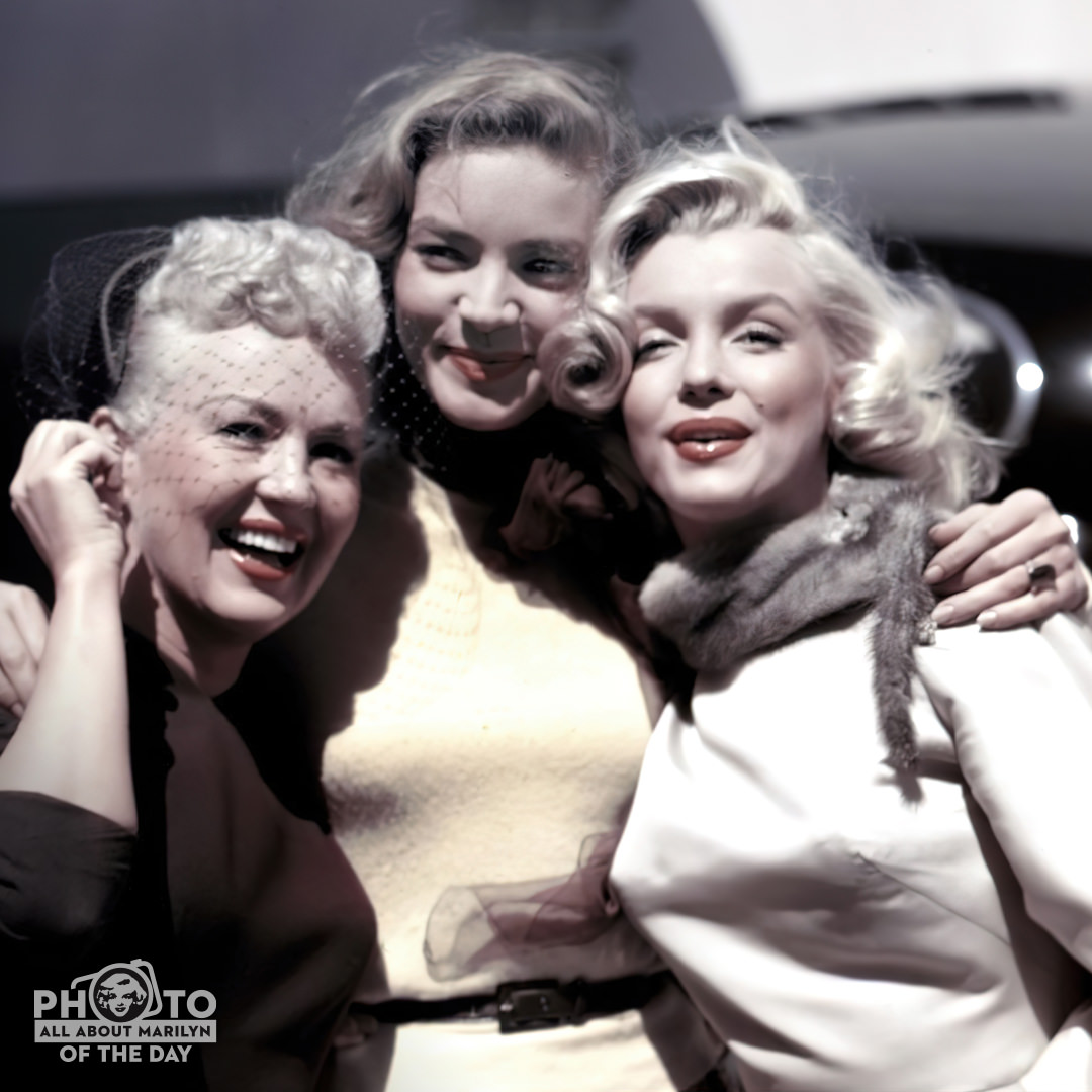 MARILYN MONROE #PhotoOfTheDay — MM got along great with #costars #BettyGrable and #LaurenBacall on the set of #HowToMarryAMillionaire . They seem to share a #sisterhood in this pic, don't they? 💋.

#AllAboutMarilyn #oldHollywood #friendsforlife #friendsforever #friends4life