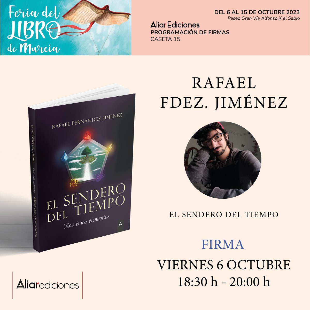 ShinyKionX5's tweet photo. La quinta firma de libros de El sendero del tiempo los cinco elementos. Viviendo un sueño 😁 https://t.co/QinQRyTDTF
