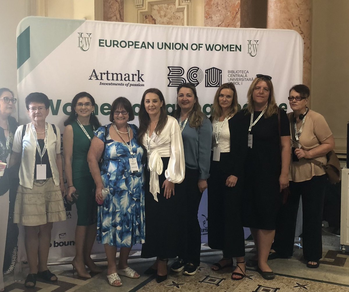 EUW British Section (@euw_british) on Twitter photo The โWomen Creating Changeโ conference is the first event organised by the EUW in Romania. The goal is to bring awareness to the issues facing women and society. Great to see the attendees from more than ten EU countries sharing their ideas.<a href="/EUCouncil/">EU Council</a> <a href="/EUCouncilTVNews/">EU Council Newsroom</a> #romania The โWomen Creating Changeโ conference is the first event organised by the EUW in Romania. The goal is to bring awareness to the issues facing women and society. Great to see the attendees from more than ten EU countries sharing their ideas.<a href="/EUCouncil/">EU Council</a> <a href="/EUCouncilTVNews/">EU Council Newsroom</a> #romania