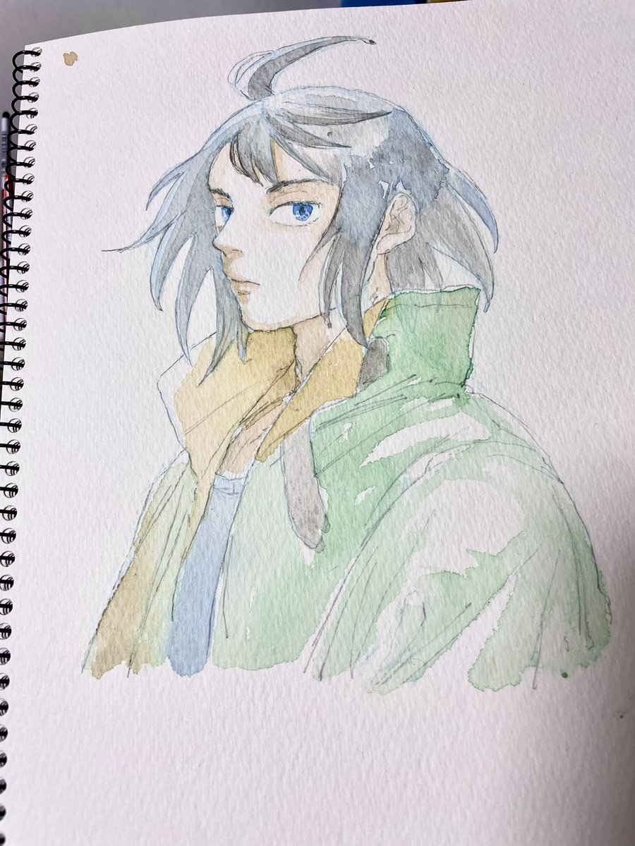 prefab_draw's tweet photo. 三日月オーガス　リハビリです https://t.co/lwb24Dlljo