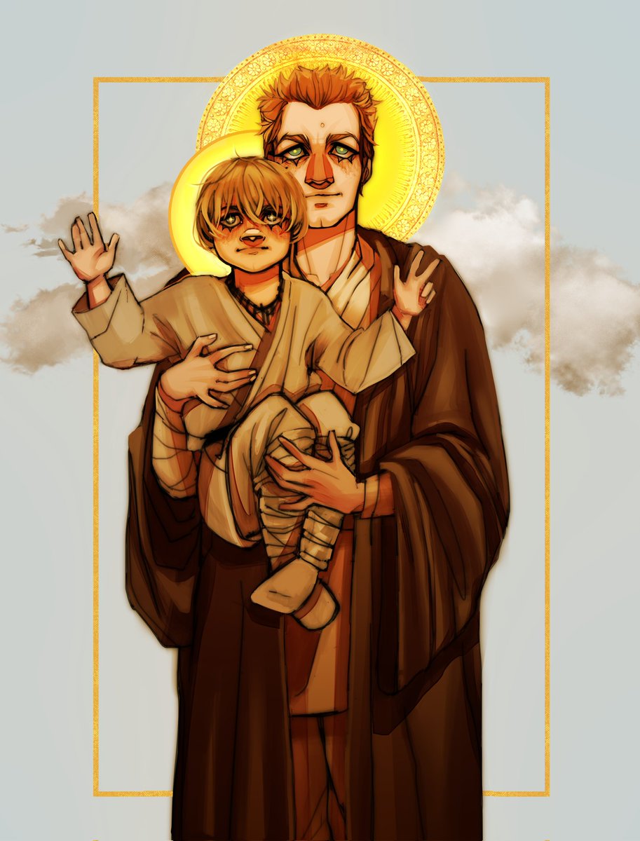buberatur's tweet photo. - even stars burn out. 

[#starwars #obiwankenobi #anakinskywalker] https://t.co/KFbcl24Xtj