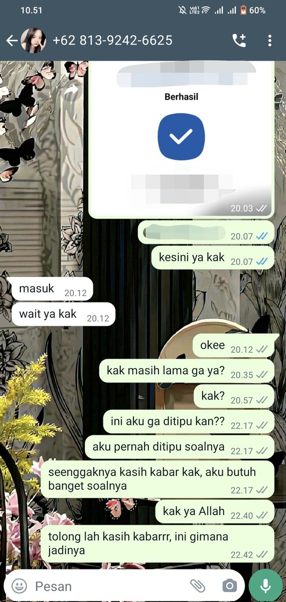 fluffycchoco's tweet image. ❗❗HELP RT❗❗
PENIPUAN

hati-hati yaa, aku ditipu sama orang ini @somfbody 
wa nya 081392426625
#penipu #zonaba #scammer #zonauangᅠᅠ