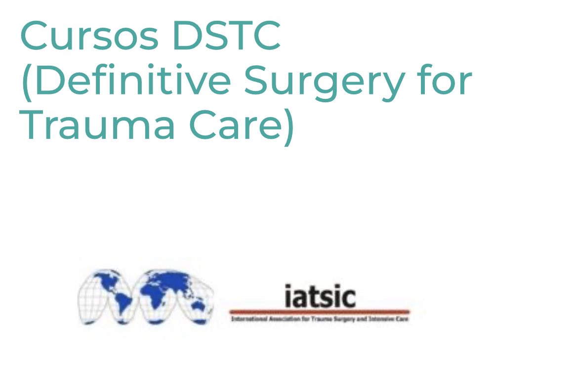 APUNTAD EN LAS AGENDAS✅ PRÓXIMOS DSTC del 19 al 21 de Octubre en A Coruña y Sabadell🙌🙌 A topeeeeee▶️⏭️⬆️ @LandaluceAitor @JTraumAcuteSurg @andreacamposMD @cirurgiaalthaia @Me4Trauma @SoTrainees @DrCostaNavarro @RNCsantander @EnricoMarrano @RFarr15 @FelipePareja67 @vir_dur