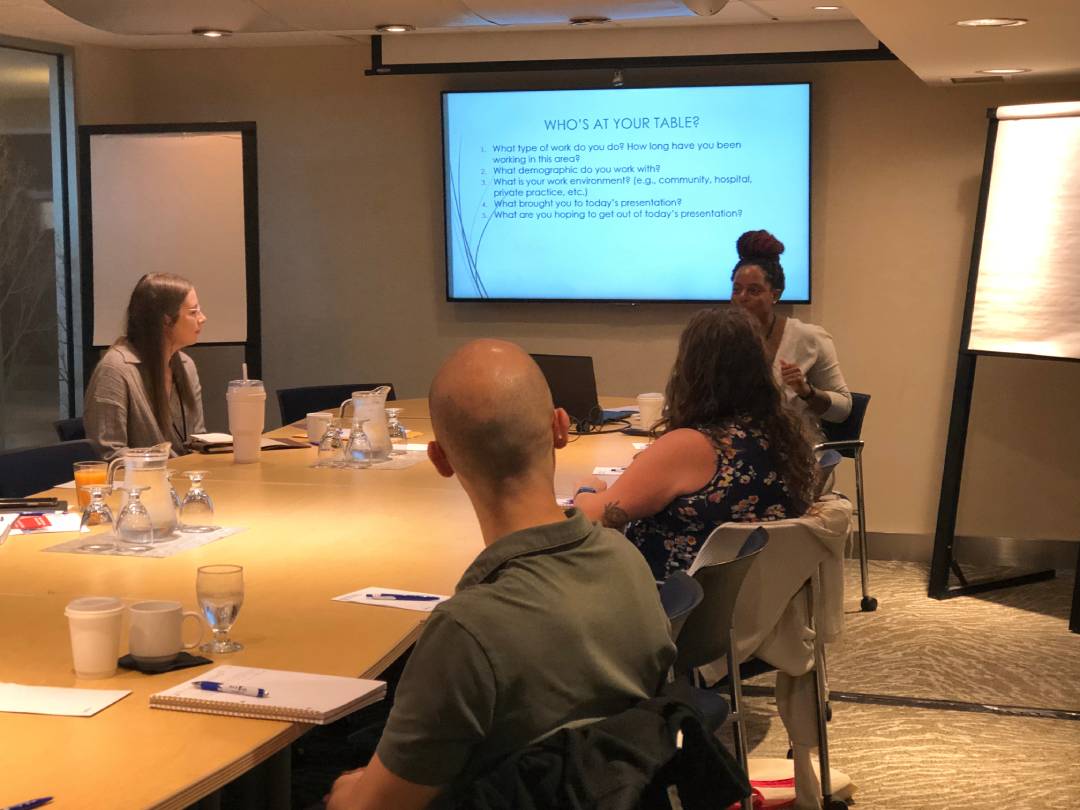 OACCPP's tweet image. OAMHP 2023 Annual Conference - Day 2

Session: Exploring Resilience through Overcoming the Trauma of Anti-Black Racism #OAHMP2023

Speaker: Dr. Keisha Greene

#MentalHealth #MentalHealthProfessionals #MentalHealthAwareness #MentalHealthMatters

ow.ly/ipol50PRwWN