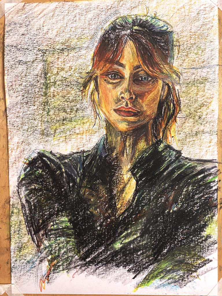 puuullmebaaack's tweet photo. hii 
i drew a portrait of chloe decker ✨

#LuciferNetflix #lucifer #chloedecker #LaurenGerman https://t.co/7o0gYuaExx