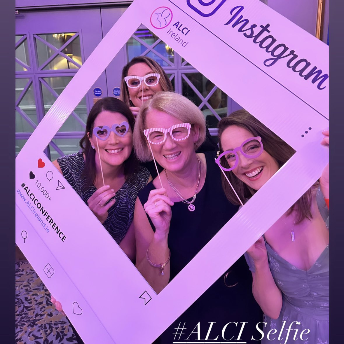 Gala selfie from the @ALCIreland national conference 📸

Lovely to be back with the fabulous Clinical Midwife Specialists in Infant Feeding (who looked after me and little lady!) in OLOLH Drogheda 🤱🏼

<a href="/shineenmallon/">shineenmallon</a> <a href="/ClaireWntrs/">Claire Winters</a> <a href="/OLOLMat_Unit/">@OLOLMaternityUnit</a> 

#ALCI 💚