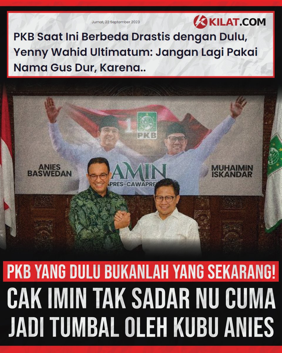 PKB Yang Dulu Bukanlah Yang Sekarang! Cak Imin Tak Sadar NU Cuma Jadi Tumbal Oleh Kubu Anies
Full House
G30SPKI
DOTS
Malam Minggu
NANON IN JAKARTA