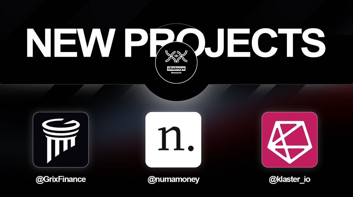 3 New Early-Stage DeFi projects 👁️

🧵👇: