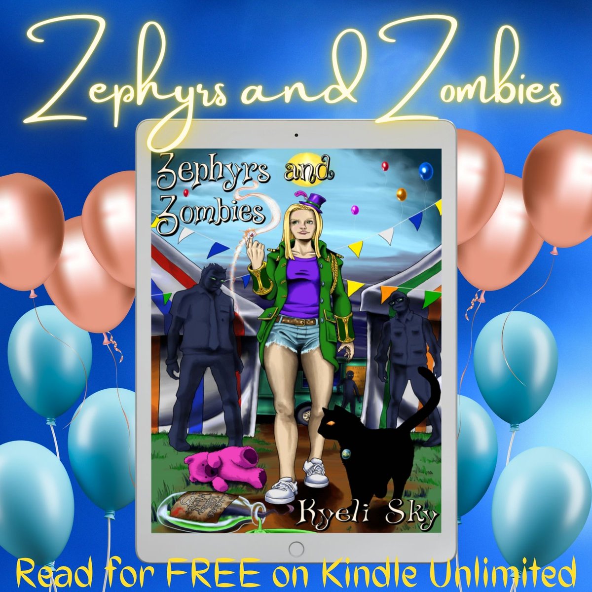 KyeliSky's tweet photo. @Pagimater Maven Cane is a full-fledged witch and she's dating the hottest shifter in town, only a zombie outbreak threatens to ruin everything ...  
https://t.co/lztiBwKPY7  

#paranormlcozy #NewReleases #witch #mystery #goodreads https://t.co/saLNff3asS